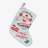 Cheerleader Kleiner Weihnachtsstrumpf (Vorderansicht (hängend))