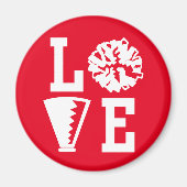 Cheerleader Liebe Magnet (Vorne)