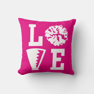 Cheerleader Liebe, Pink Cheer Kissen