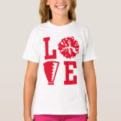 Cheerleader Liebe T - Shirt (Vorderseite)