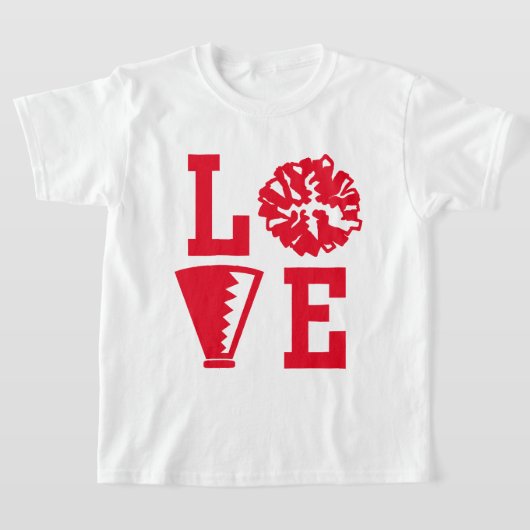 Cheerleader Liebe T - Shirt (Ablage )