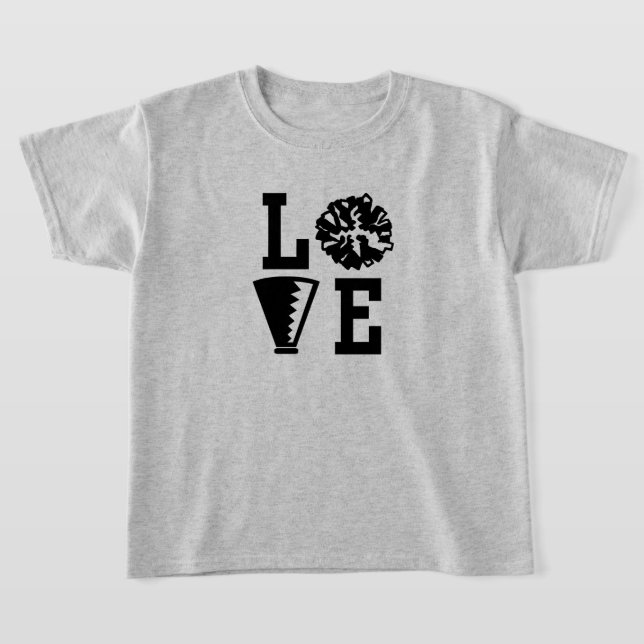 Cheerleader Liebe T - Shirt (Ablage )