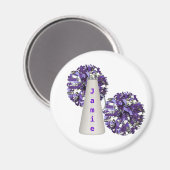 Cheerleader Magnet (Vorderseite/Rückseite)