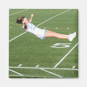 Cheerleader-Magnet Magnet