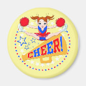 Cheerleader-Magnet Magnet (Vorne)