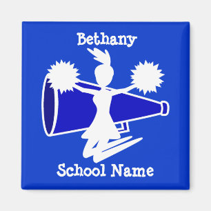 Cheerleader-Magnet Magnet