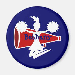 Cheerleader-Magnet Magnet