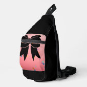Cheerleader Makeup Pouch Crossbody Bag (Rechte Ecke)