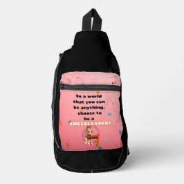 Cheerleader Makeup Pouch Crossbody Bag