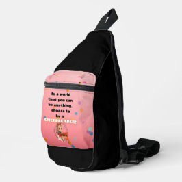 Cheerleader Makeup Pouch Crossbody Bag