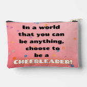 Cheerleader Makeup Pouch Zubehörtasche (Rückseite)