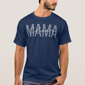 Cheerleader Mama Cheer Mom Mutter retro T-Shirt