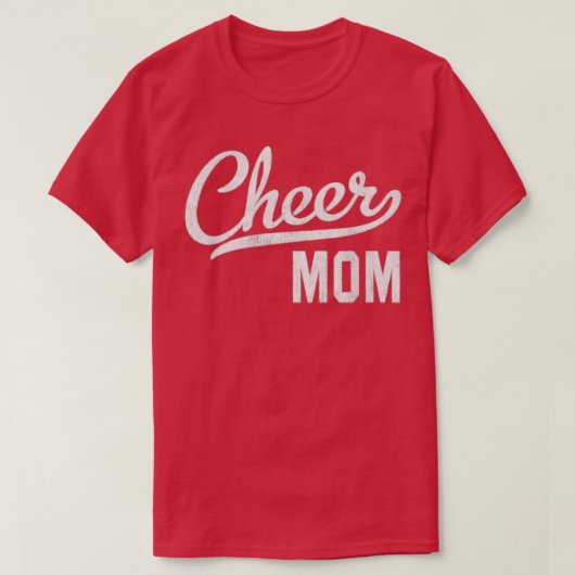 Cheerleader Mama Proud Cheerleader Mama Gift T-Shirt (Design vorne)