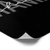 Cheerleader-Mutter-Shirt Cheer-Mama Mutter Poster (Ecke)