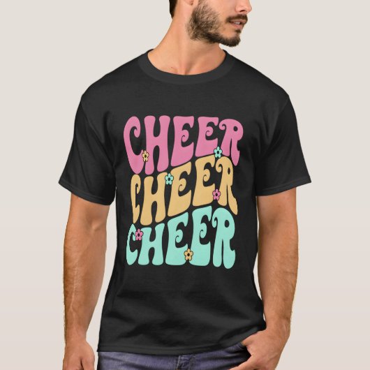 Cheerleader N Squad Cheer Practice T-Shirt (Vorderseite)