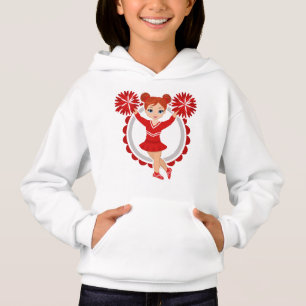 Cheerleader - Niedlicher Red Redhead Cheer Hoodie