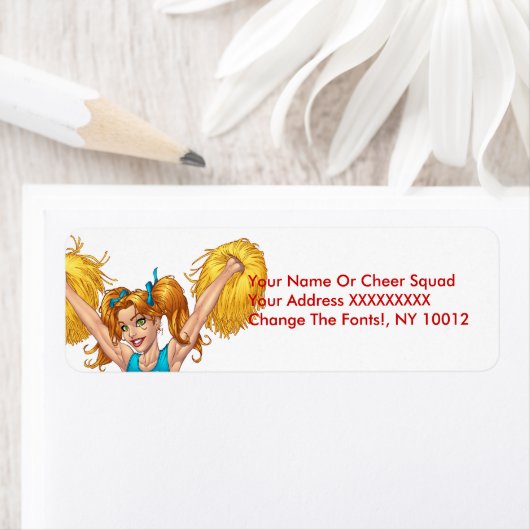 Cheerleader oder Cheerleader bei Pom Poms - Al Rio (Insitu)