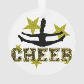 Cheerleader Ornament (Rückseite)