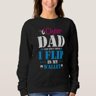 Cheerleader Papa Vater Daddy Großvater Vater D Sweatshirt