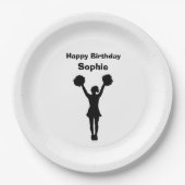 "Cheerleader-" PapierTeller (Vorderseite)