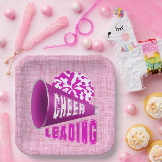 Cheerleader Pappteller (Party)