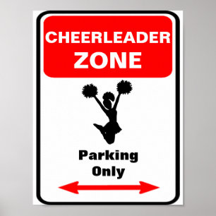 CHEERLEADER Parkplatz Poster