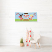 Cheerleader Party Banner (Insitu)