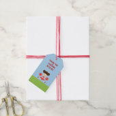 Cheerleader Party Geschenkanhänger (Mit Garn)