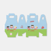 Cheerleader Party Geschenkschachtel (Ungefaltet)