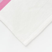 Cheerleader Pastel Fleece Blanket (Ecke)