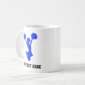 Cheerleader personifizieren kaffeetasse (Vorderseite Links)