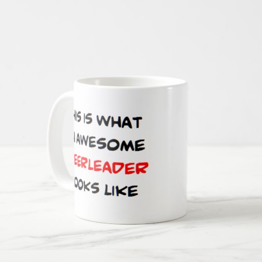 Cheerleader, phantastisch kaffeetasse (Vorderseite Links)