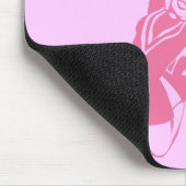 Cheerleader Pink Mousepad (Ecke)