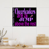 Cheerleader Poster Print Wall Decoration (Küche)