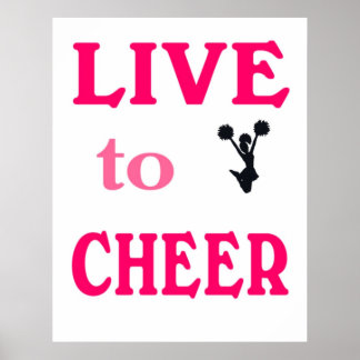 Cheerleader Poster Zuhause Wall Decoration Girl