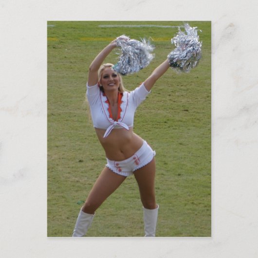Cheerleader Postkarte (Vorderseite)