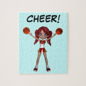 Cheerleader-Puzzlespiel Puzzle (Vertikal)
