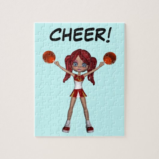 Cheerleader-Puzzlespiel Puzzle (Vertikal)