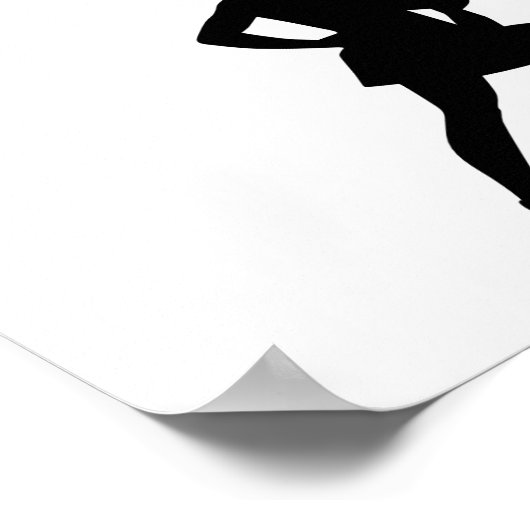 Cheerleader Pyramid Poster (Ecke)