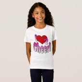 Cheerleader Raglan T-Shirt (Vorne ganz)