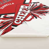 Cheerleader 📣 Red, White & Black Sherpadecke (3/4)