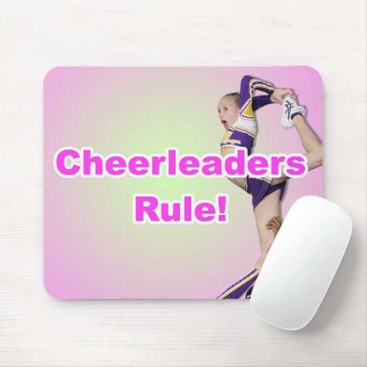 Cheerleader-Regel Mousepad (Mit Mouse)