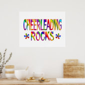 Cheerleader Rocks Poster (Küche)