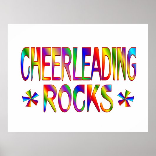 Cheerleader Rocks Poster (Vorne)