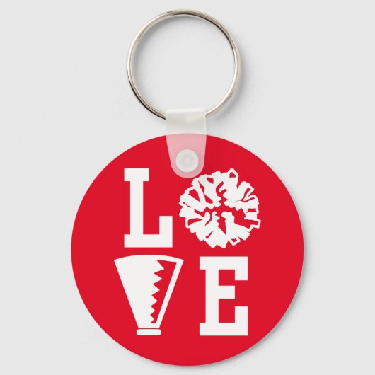 Cheerleader, Rote Liebe Cheerleader Schlüsselanhänger (Vorderseite)