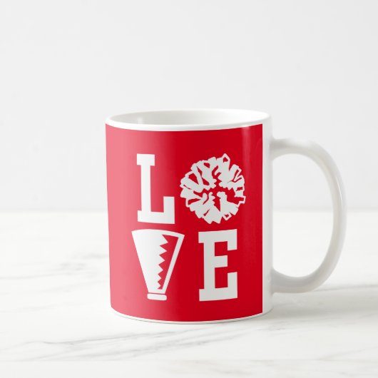 Cheerleader, Rote Liebe Kaffeetasse (Rechts)