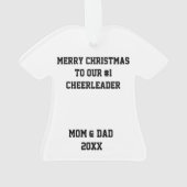 Cheerleader Royal Blue Ornament (Rückseite)