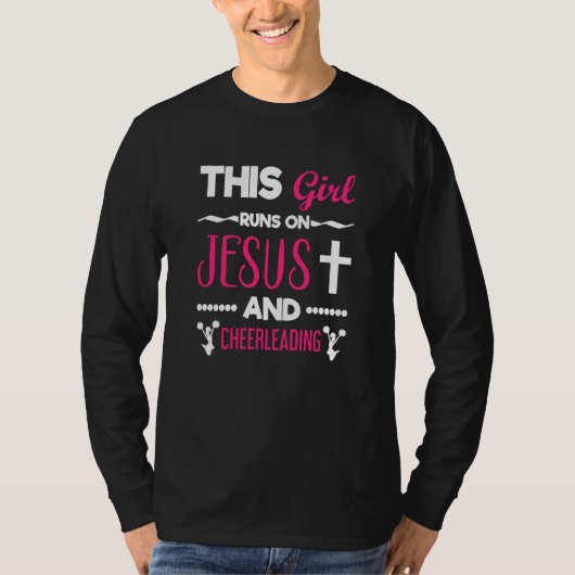 Cheerleader Runs auf Cheerleader T-Shirt (Vorderseite)