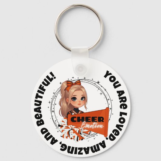 Cheerleader Schlüsselanhänger (Vorderseite)