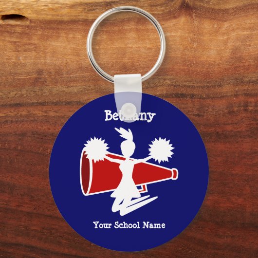 Cheerleader-Schlüsselanhänger Schlüsselanhänger (Vorderseite)